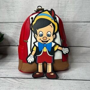 LOUNGEFLY Pinocchio Marionette Mini Backpack